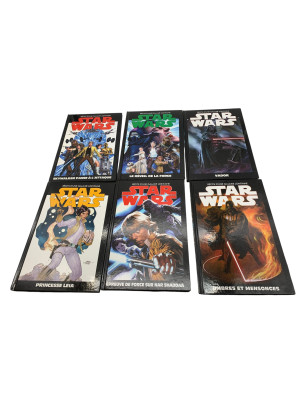 Lot de 6 BD Star Wars - BD