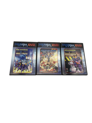 Lot de 3 DVD Tank Police