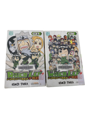 Rock Lee tomes 6 et 7 - mangas