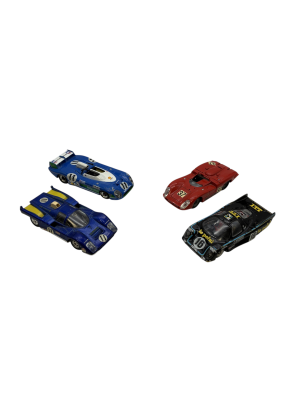 lot de 4 voitures de...