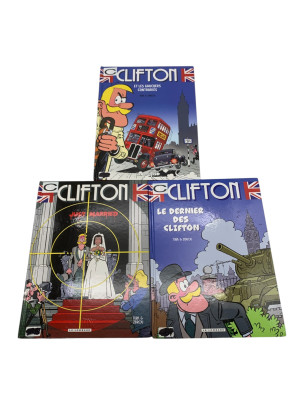 Clifton tomes 22 à 24 - BD