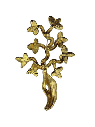 Bijou - Broche Métal Doré