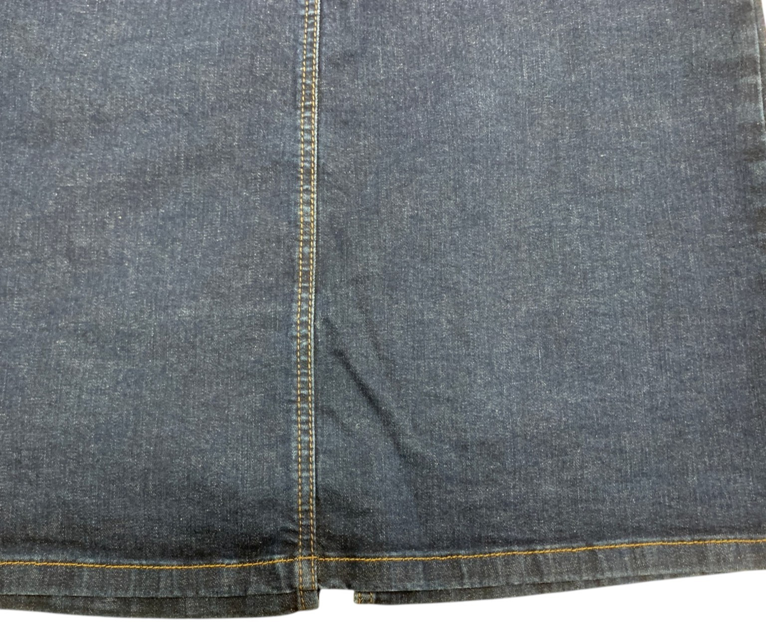 Jupe Crayon Caroll Taille 44 Verte En Coton - Occasion En Parfait état
